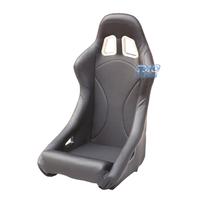 SEDILE BAQUET UNIVERSALE NERO IN PELLE STILE EVO