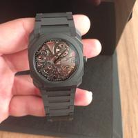 Orologio Bulgari Octo Skeletor ceramica black