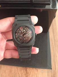 Orologio Bulgari Octo Skeletor ceramica black