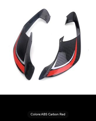 alette carbonio per Yamaha R1 