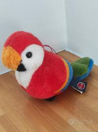 Pappagallo Trudi pupazzo peluche vintage