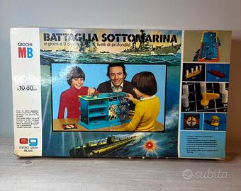 Battaglia Sottomarina MB gioco da tavolo