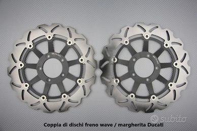 Coppia di dischi freno wave / margherita Ducati