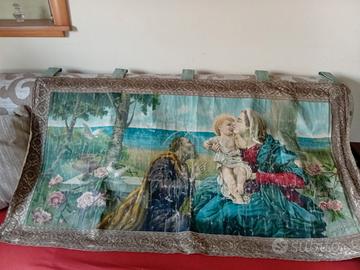 antico capoletto arazzo sacra famiglia 