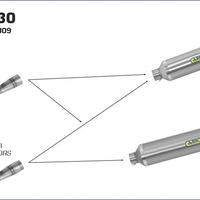 Scarico arrow t-max 530 2012-2016