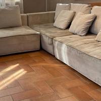 Divano chateau d'ax componibile alcantara