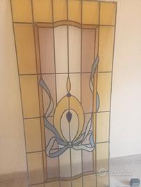 vetro decorato per porta