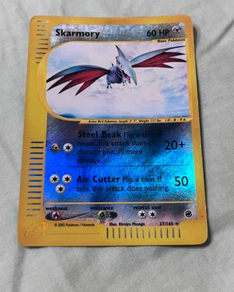 Skarmory reverse del set pokemon expedition