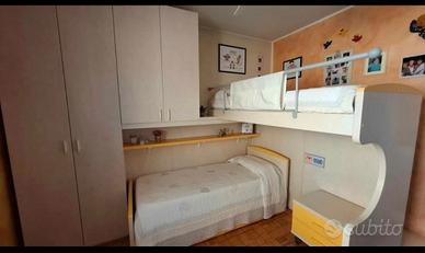 cameretta con letti a castello 