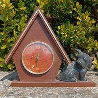 vintage orologio casetta 