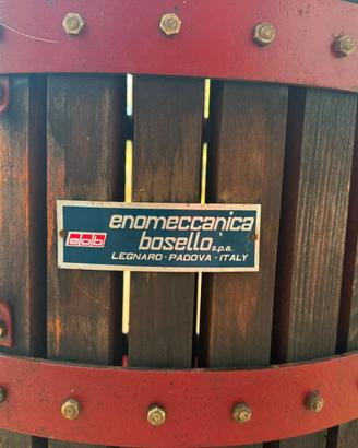 Torchio spremivinacce Enomeccanica Bosello D. 50