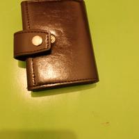 Porta tessere / Agenda tascabile in similpelle mar