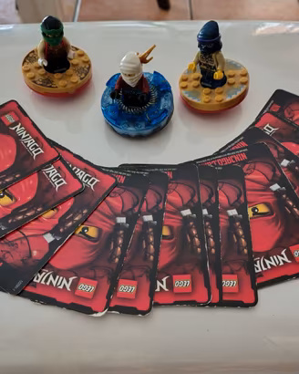 Lego Lego Ninjago Spinjitzu, Spinner Carte e Minia