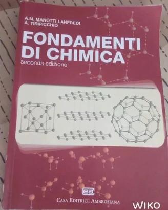 Libro Universitario, Fondamenti di Chimica