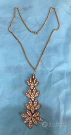 Appariscente collana con pendente stellare