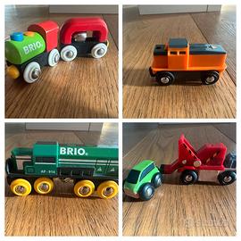 Set Mezzi BRIO Originali – Locomotive e Mezzi vari