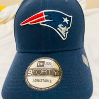 Cappello New Era Patriots NFL 9FORTY Blu