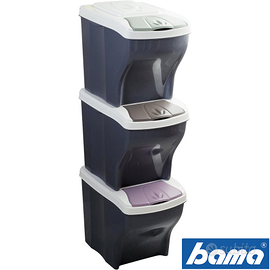 Bama Tris PATTUMIERA per RACCOLTA DIFFERENZIATA