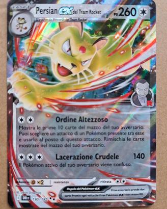 Persian Ex del Team Rocket 150/182 ita