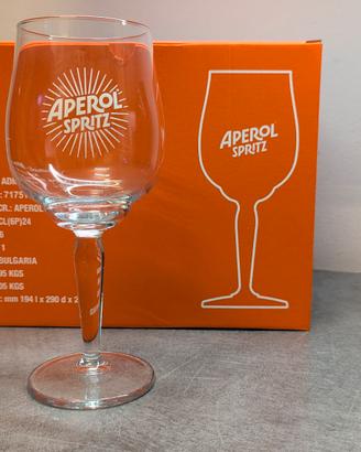 Set 6 Calici Bicchieri Aperol Spritz 51cl nuovi