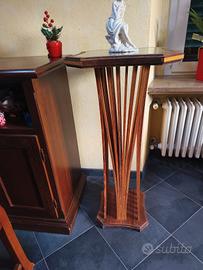 tavolino moderno legno - vetro