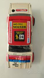 Modellino Fiat 131 Abarth del 1975