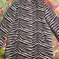 Cappotto Liu Jo zebrato taglia 48