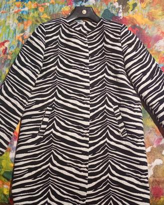Cappotto Liu Jo zebrato taglia 48