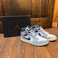 Jordan 1 Mid antracite grigio fumo chiaro 42,5