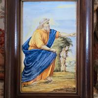 Quadro Mosè ceramica 