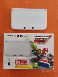 Nintendo 3DS XL bianco con scatola 