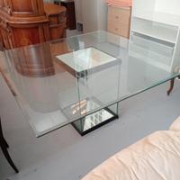 Tavolo cristallo Gallotti e Radice 