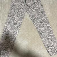 Pantaloni tuta beige/verde salvia taglia XL