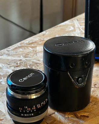 Obiettivo Canon FD 28mm f / 3.5