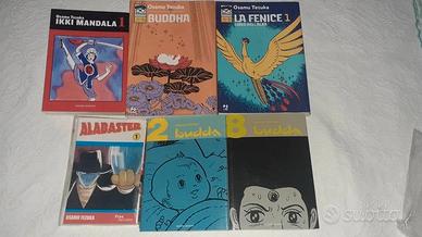 Lotto 6 Fumetti vintage manga Osamu Tezuka gekiga