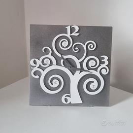 Orologio da Tavolo Moderno 20 cm Albero della Vita