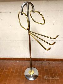 Porta asciugamani Vintage ottone