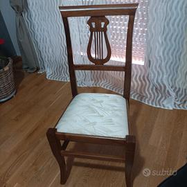 Sedie classiche stile liberty pari al nuovo 