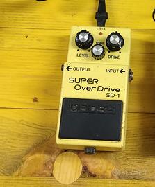 pedale distorsione SUPER OVER DRIVE SD-1