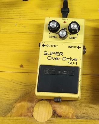 pedale distorsione SUPER OVER DRIVE SD-1