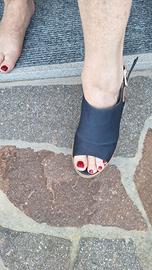 Sandali zeppa Tommy Hilfiger "Ivana 1D" Blu 