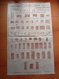 listino prezzi Lodovico Seveso Caronno Milanese 