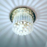 Lampadario colore oro 