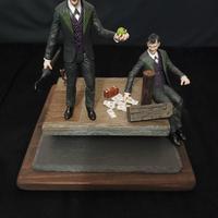 Diorama artigianale Pinguino (Oswald Cobblepot)