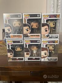 Lotto 6 Funko Pop! Dune blade runner American Gods