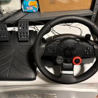 Logitech driving force gt volante con pedaliera