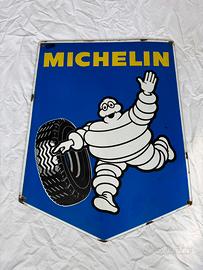 Targa Smaltata Michelin Vintage 76x62 cm