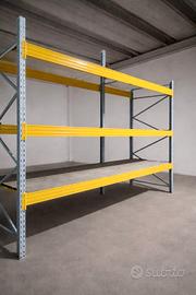 scaffalature  porta pallet 120 MT lineari