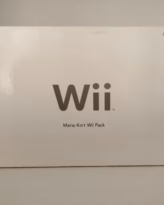 Nintendo Wii Mario Kart Pack originale completo