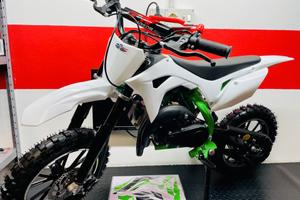 MINIMOTO MINICROSS GREEN ROCKET 50CC CON AVVIAMENT